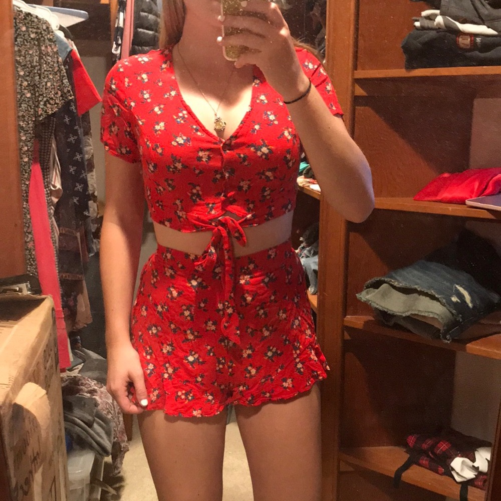 American Eagle 2 piece set (top)